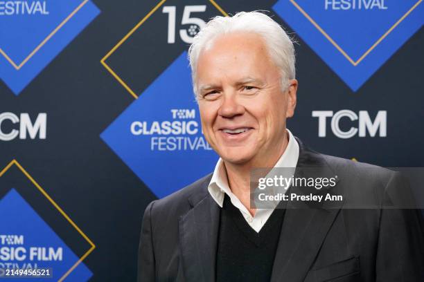 Tim Robbins attends the "The Shawshank Redemption" screening during the 2024 TCM Classic Film Festival at TCL Chinese Theatre on April 20, 2024 in...