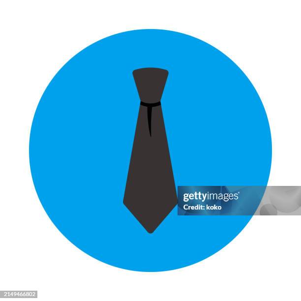 icon, tie. - neck tie stock illustrations