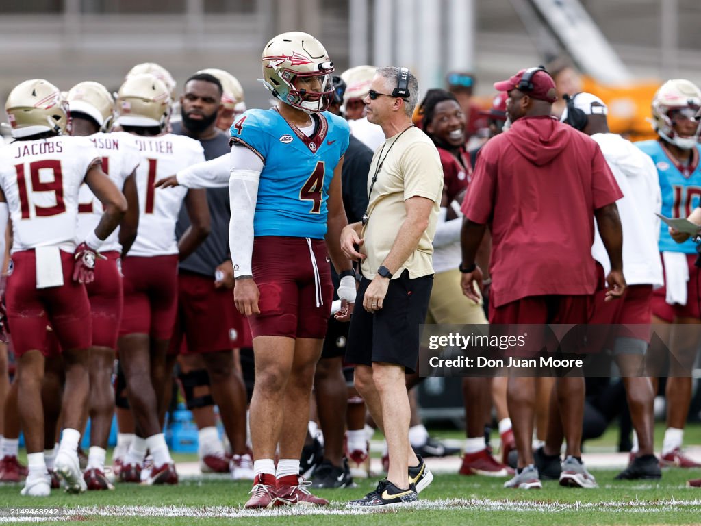 Florida State Spring Football Garnet and Gold Spring Showcase Game