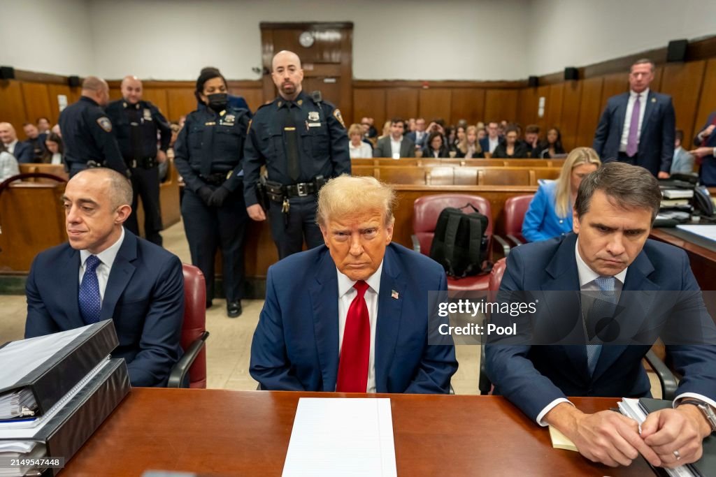 Former President Donald Trump's Hush Money Trial Continues In New York
