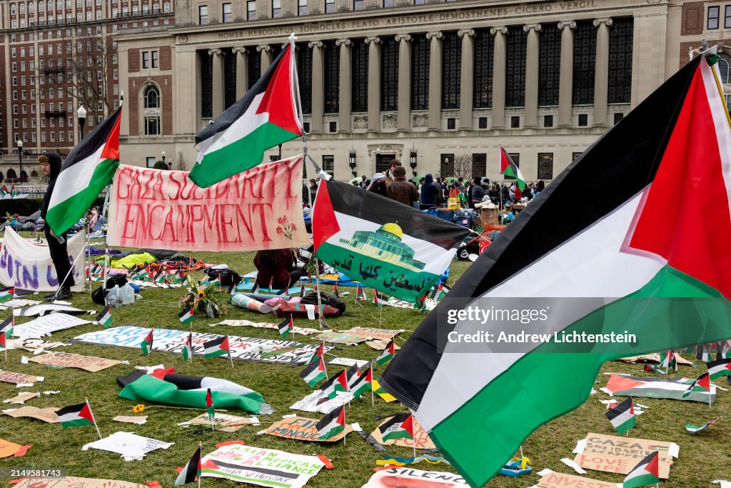 Pro Palestine Columbia students continue occupation of campus