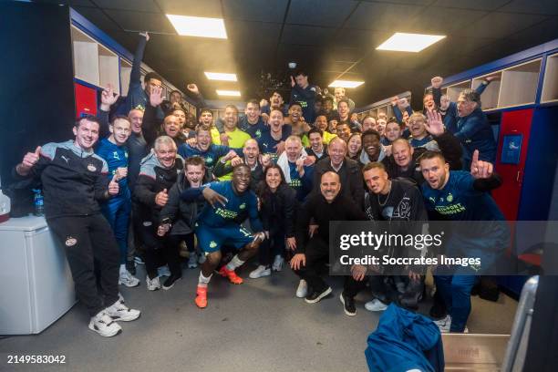 Walter Benitez of PSV, Shurandy Sambo of PSV, Jordan Teze of PSV, Armando Obispo of PSV, Andre Ramalho of PSV, Armel Bella-Kotchap of PSV, Noa Lang...