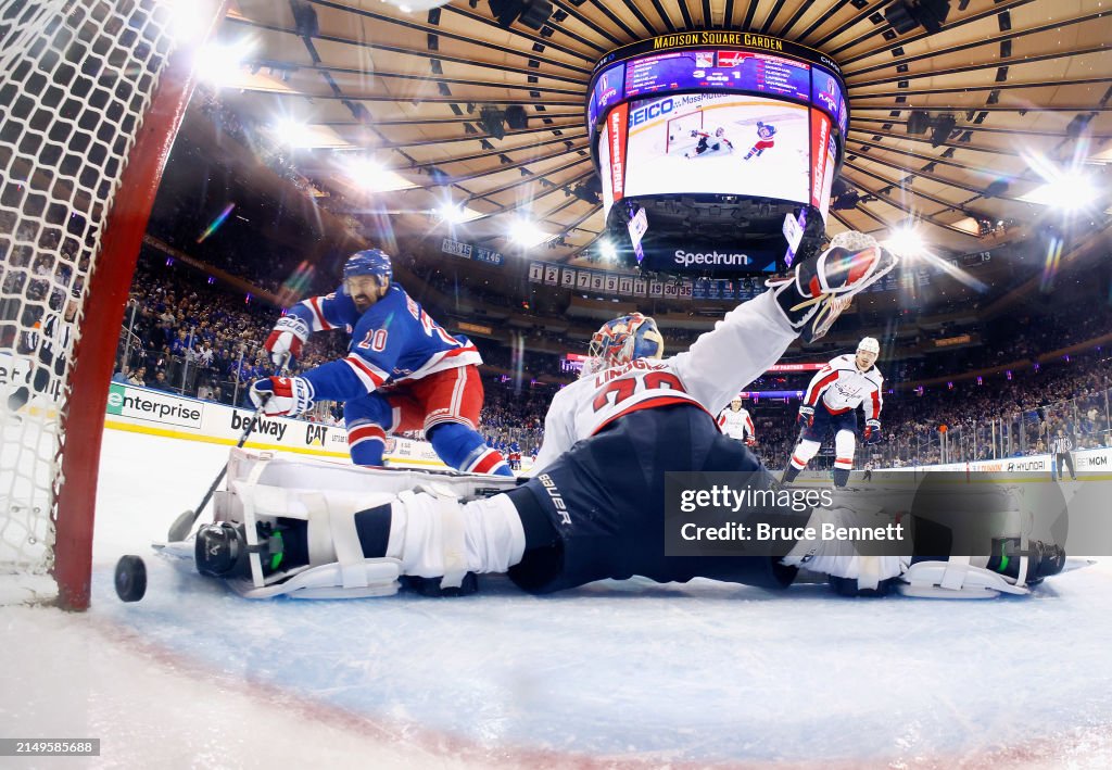 Washington Capitals v New York Rangers - Game One