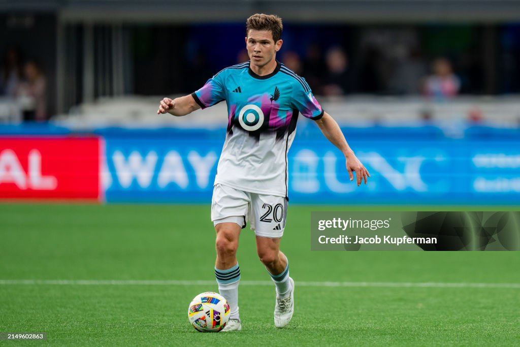 Will Trapp of Minnesota United plays against the Charlotte FC during ...