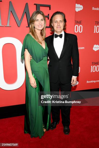 Lauren Bush and David Lauren at the 2024 TIME100 Gala held at Jazz at Lincoln Center on April 25, 2024 in New York City.
