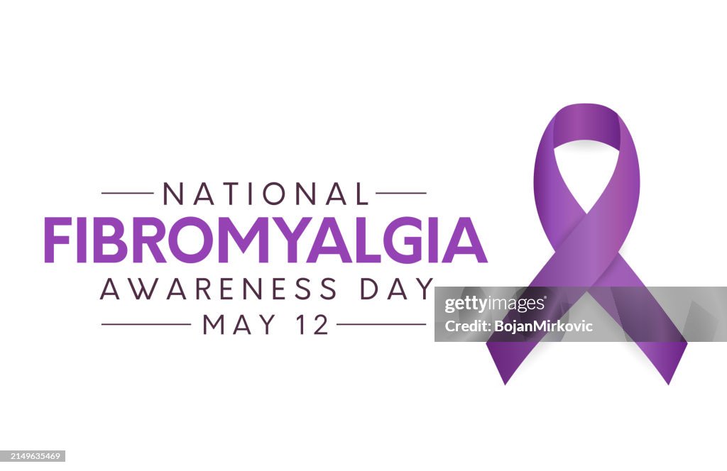 Día de Concientización sobre la Fibromialgia, 12 de mayo. Vector