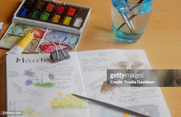 1,090 Nature Journal Page Stock Photos, High-Res Pictures, and Images ...