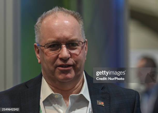 Tom Whalen, Managing Director, C-FER Technologies at Alberta Innovates, seen at the 2024 Canadian Hydrogen Convention, on April 24 in Edmonton,...