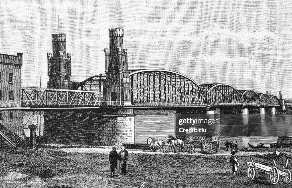 Thorn, Torun, railway bridge