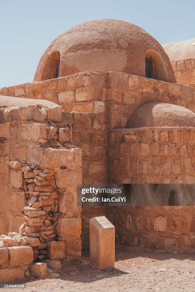 Adobe Architecture of Quseir 'Amra, Jordan