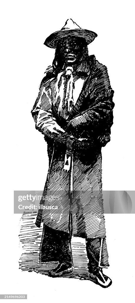 Antique image: Sioux