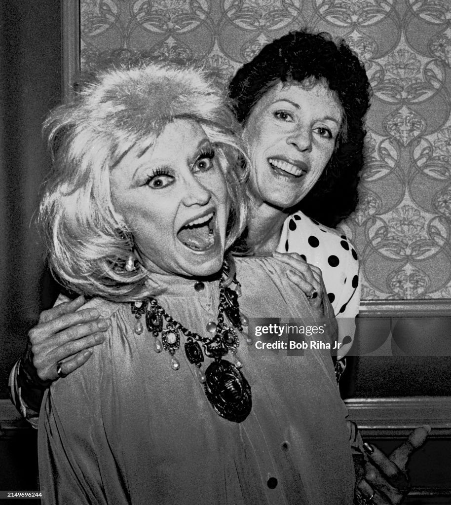 Comedians Phyllis Diller And Carol Burnett