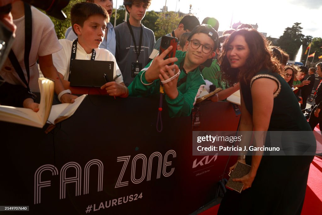 Red Carpet Arrivals - Laureus World Sports Awards Madrid 2024