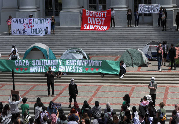 CA: UC Berkeley Students Hold Rally In Support Of Gaza
