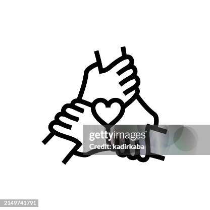 Charity and donation line icon. Awareness, volunteer, donor, organ donation, give love. Charity and donation line icon. Awareness, volunteer, donor, organ donation, give love.