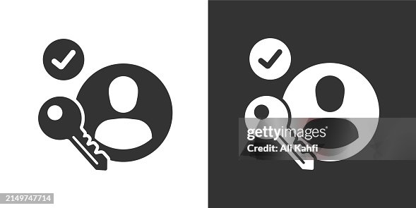 Account lock glyph solid icon. Solid icon that can be applied anywhere, simple, pixel perfect and modern style Account lock glyph solid icon. Solid icon that can be applied anywhere, simple, pixel perfect and modern style