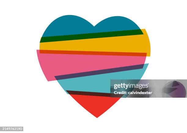 heart shape - sympathy card stock illustrations