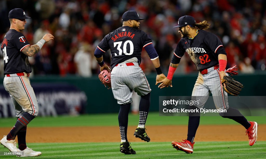 Minnesota Twins v Los Angeles Angels