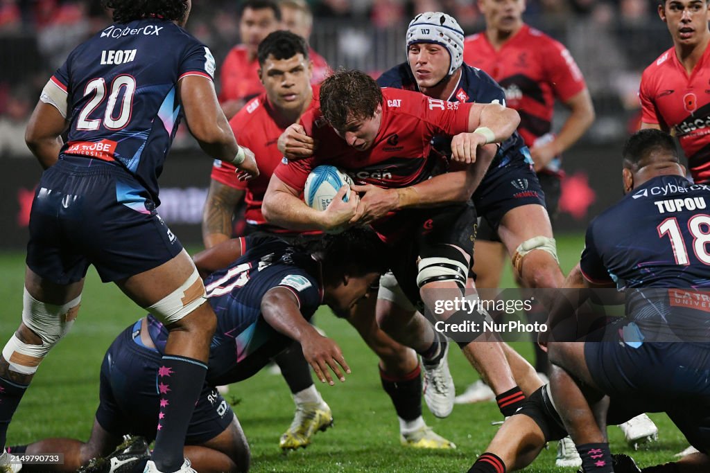 Crusaders v Melbourne Rebels - Super Rugby Pacific Round 10