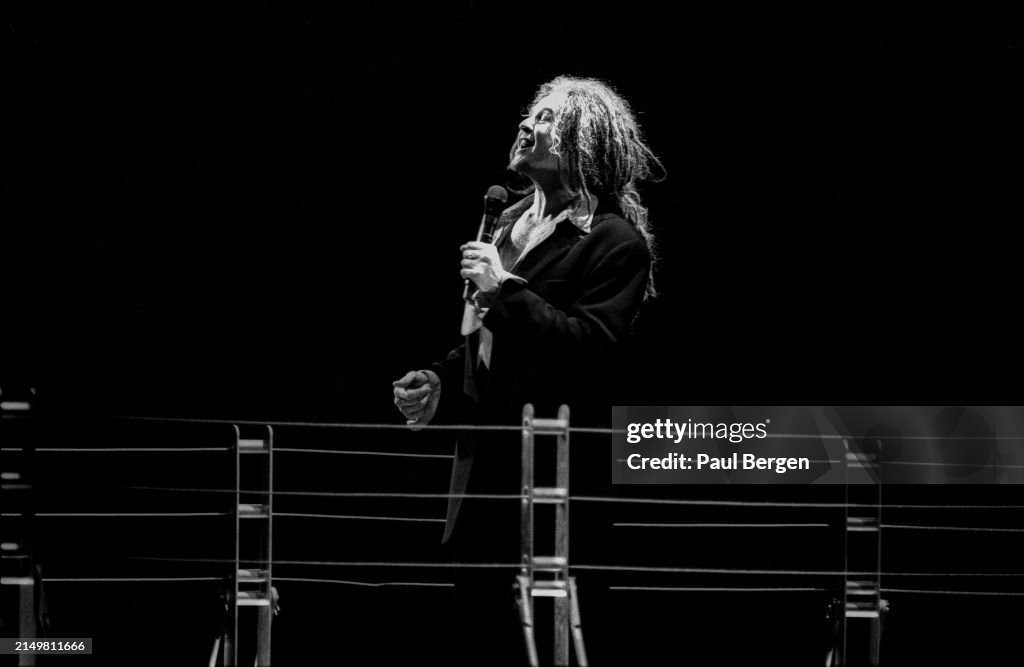 Simple Rod Mick Hucknall of Simply Red performs live on stage at Ahoy on... News ...