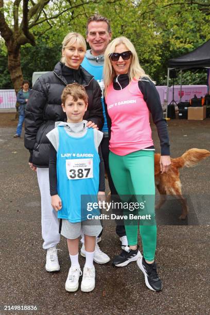 Lady Emily Compton and Jenny Halpern Prince attend The Lady Garden Foundation Family Challenge 2024 in Battersea Park on April 27, 2024 in London,...