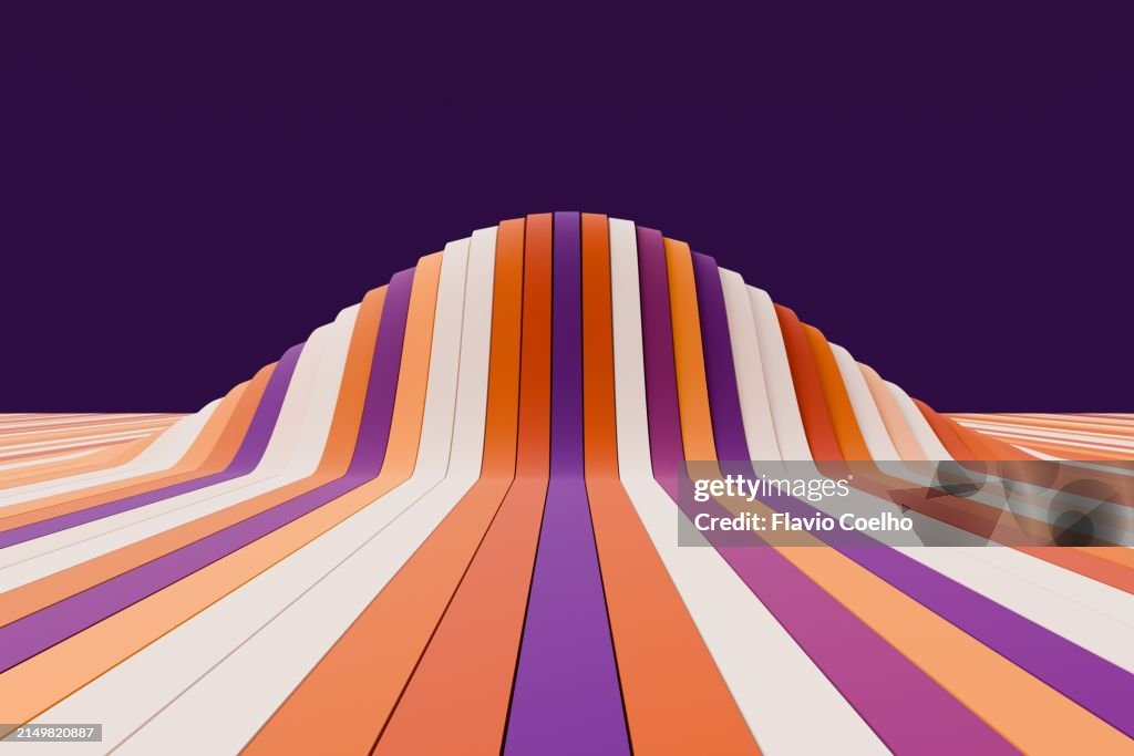 Abstract landscape background