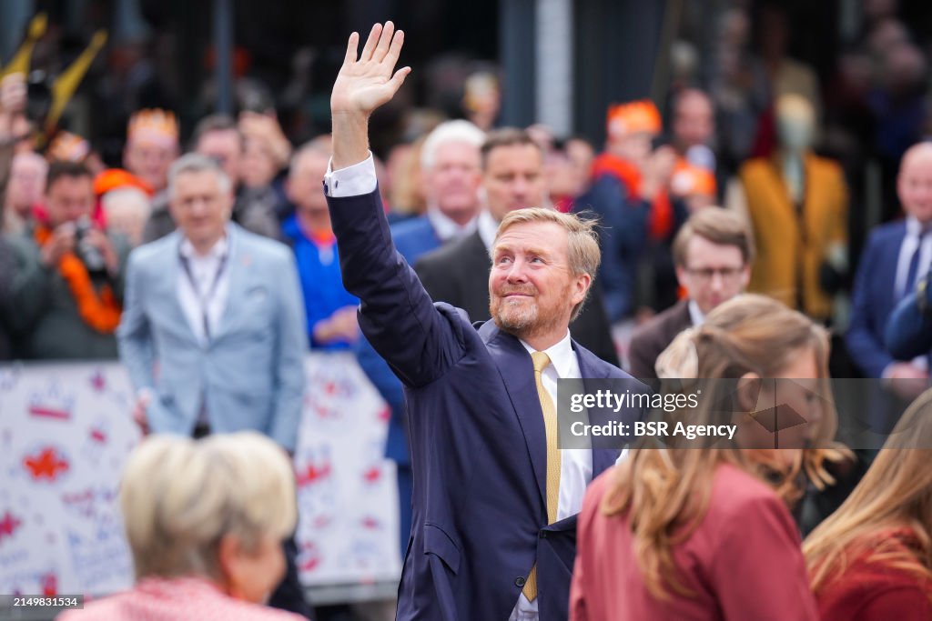 Dutch Royal Family Celebrates Kingsday In Emmen