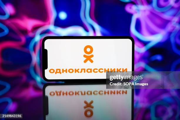 Ok Ru Add In this photo illustration, the OK.ru logo is seen displayed on a ...