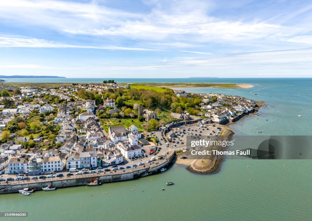 Appledore harbour and coast