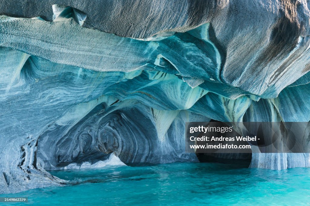 Rock pattern at the marble chapel