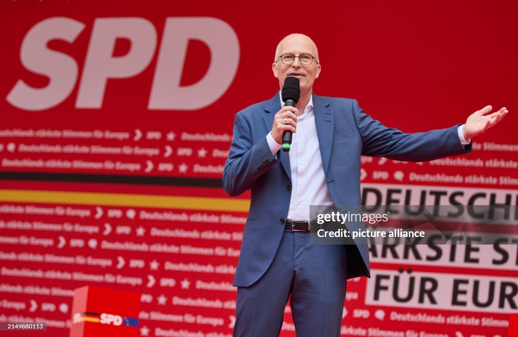 SPD European election campaign kick-off in Hamburg
