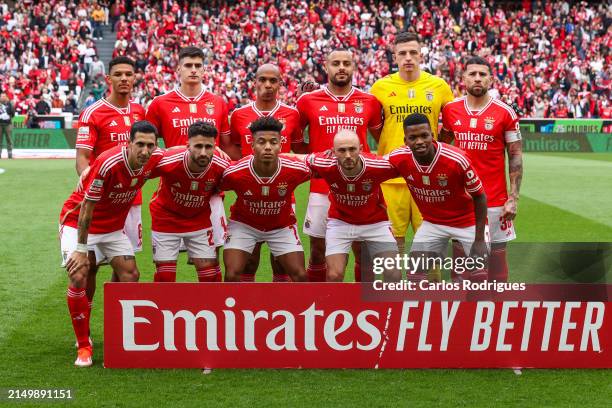 Benfica starting eleven Alexander Bah, Antonio Silva, Joao Mario, Arthur Cabral, Anatoliy Trubin, Nicolas Otamendi, Angel Di Maria, Rafa Silva, David...