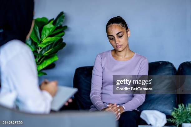 parlare attraverso la depressione - lettino-dello-psicoanalista foto e immagini stock