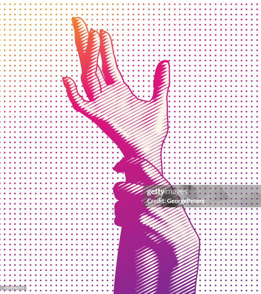 Hand Rased Up Raised Hands High-Res Vector Graphic - Getty Images