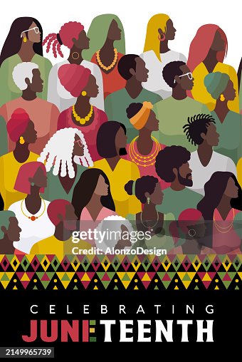 Juneteenth Freedom Day Celebration. African American History And Heritage. Juneteenth Freedom Day Celebration. African American History And Heritage.