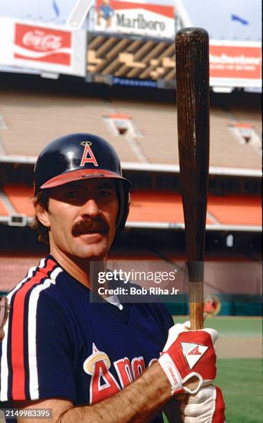 California Angels Bobby Grich before American League Playoff Series against Boston Red Sox, October 11, 1986 in Anaheim, California.