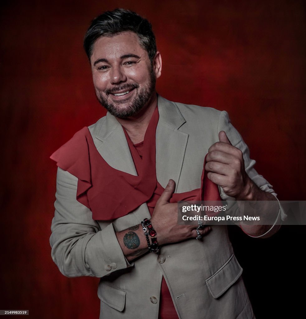 Poveda Singer Miguel Poveda poses for Europa Press on April 24 in Madrid ...