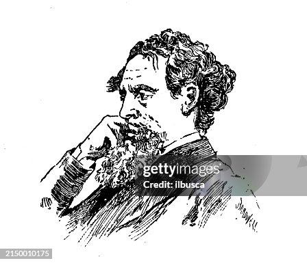 Antique image: Dickens Antique image: Dickens