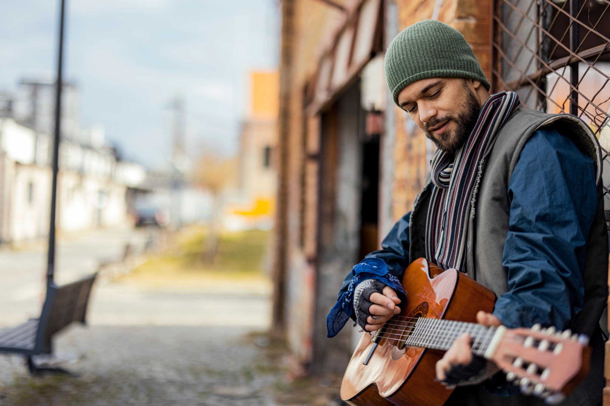 homeless artist