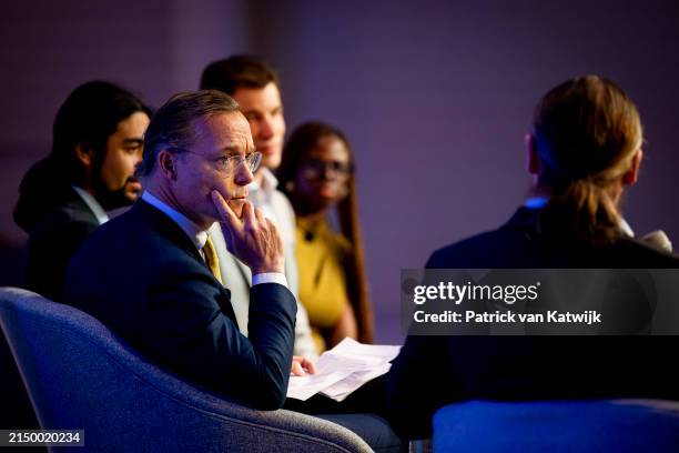 Prince Jaime de Bourbon de Parme, the Climate Envoy of the Netherlands, visits the World Energy Council Congress in Ahoy on April 24, 2024 in...