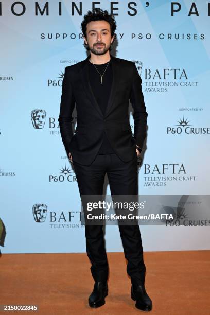 Alex Zane attends the Nominees' Party for the BAFTA Television Awards with P&O Cruises and the BAFTA Television Craft Awards at the Victoria and...