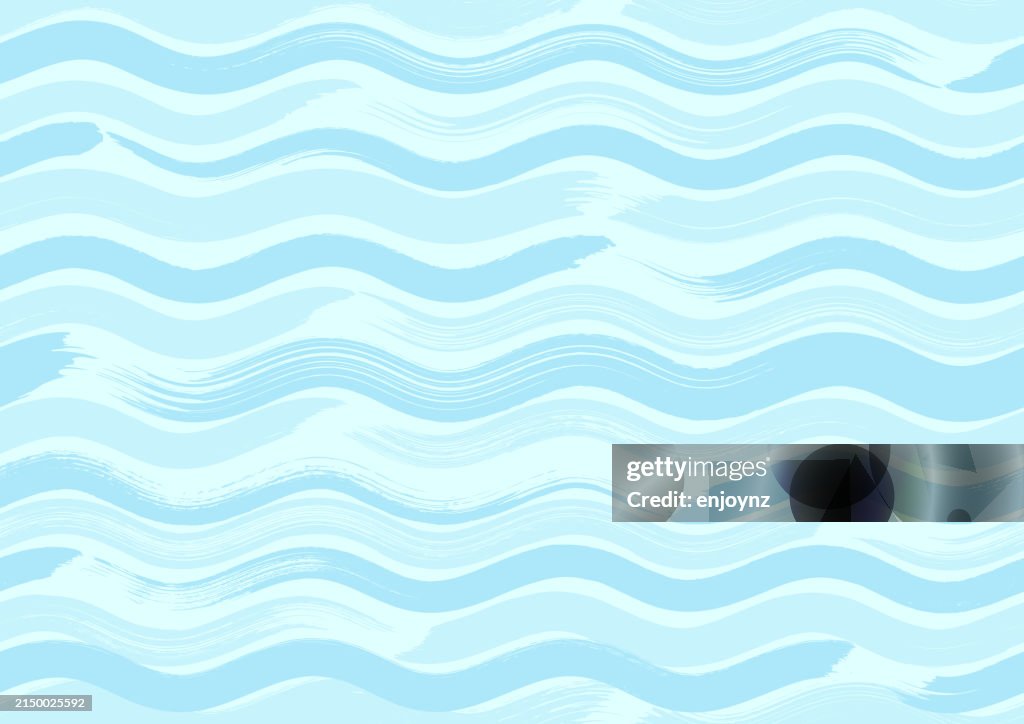 Blue Wavey Line Pattern Seamless Blue Wavy Lines Pattern Background High-Res Vector Graphic ...