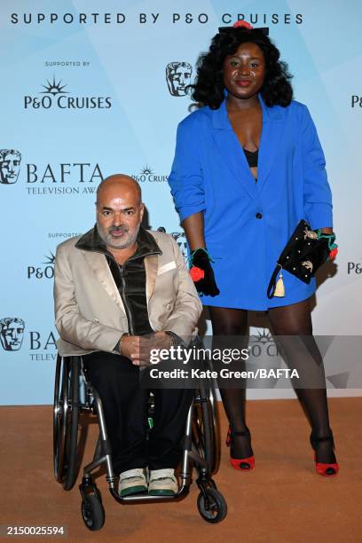 Ash Atalla and Susie Wokoma attend the Nominees' Party for the BAFTA Television Awards with P&O Cruises and the BAFTA Television Craft Awards at the...