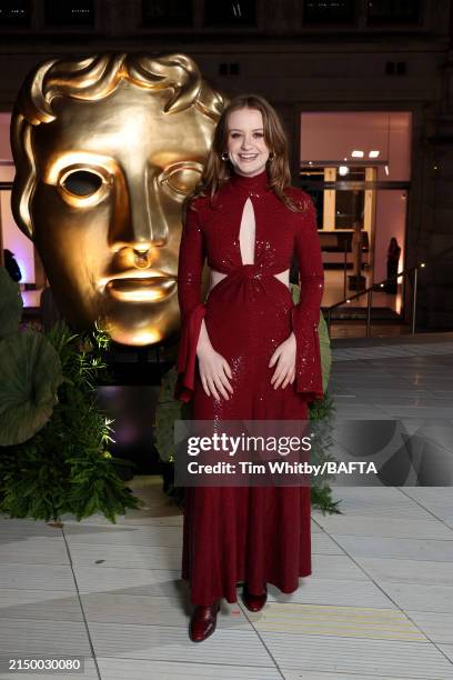 Máiréad Tyers attends the Nominees' Party for the BAFTA Television Awards with P&O Cruises and the BAFTA Television Craft Awards at the Victoria and...