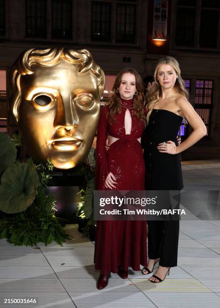 Máiréad Tyers and Sofia Oxenham attends the Nominees' Party for the BAFTA Television Awards with P&O Cruises and the BAFTA Television Craft Awards at...