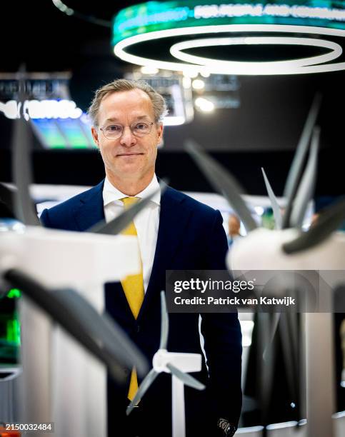Prince Jaime de Bourbon de Parme, the Climate Envoy of the Netherlands, visits the World Energy Council Congress in Ahoy on April 24, 2024 in...