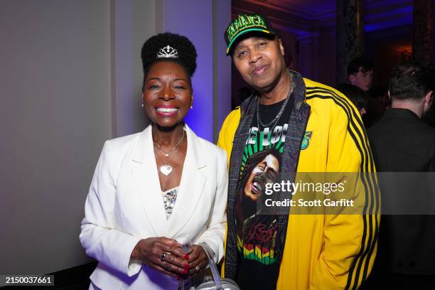 Baroness Floella Benjamin and Bob Clarke attend the Nominees' Party for the BAFTA Television Awards with P&O Cruises and the BAFTA Television Craft...