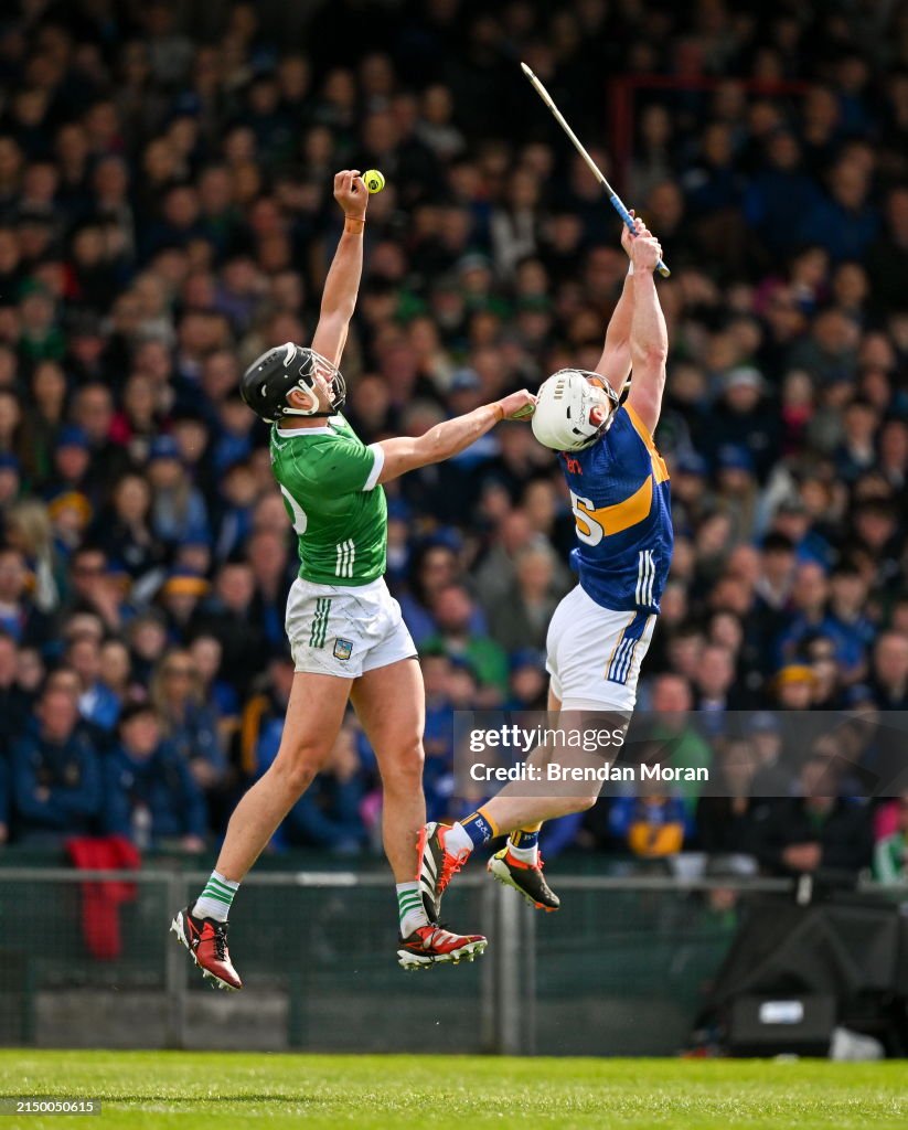 Huling Limerick Limerick , Ireland - 28 April 2024; Gearóid Hegarty of Limerick in ...