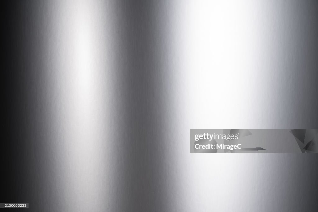 Matte Silver Paper Texture Background