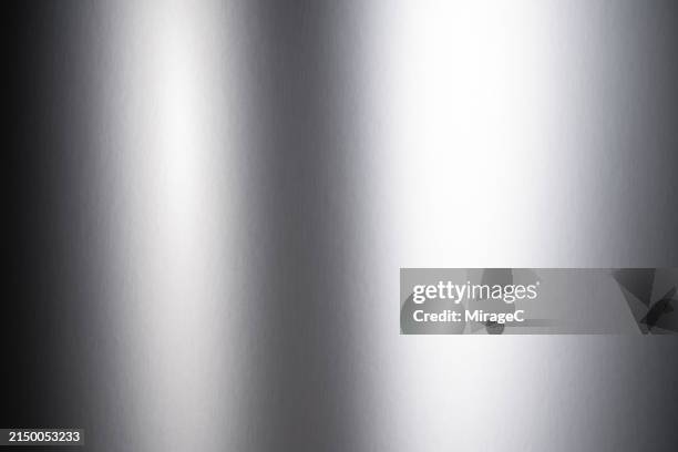 matte silver paper texture background - argento foto e immagini stock